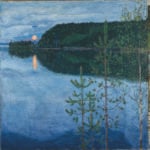 Akseli Gallen-Kallela, Springnight, 1914, Lillehammer Art Museum, deposited by The Savings Bank Foundation DNB. Photo Camilla DamgårdAkseli Gallen-Kallela