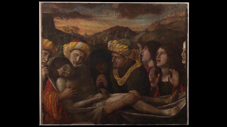 La “Deposizione” di Mantegna ritrovata a Pompei arriva in mostra a Roma