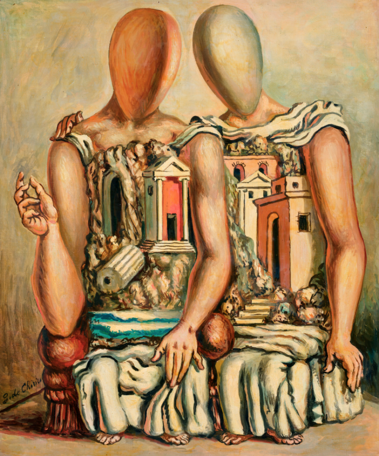 Giorgio De Chirico, Gli archeologi. Courtesy Christie's Images Ltd