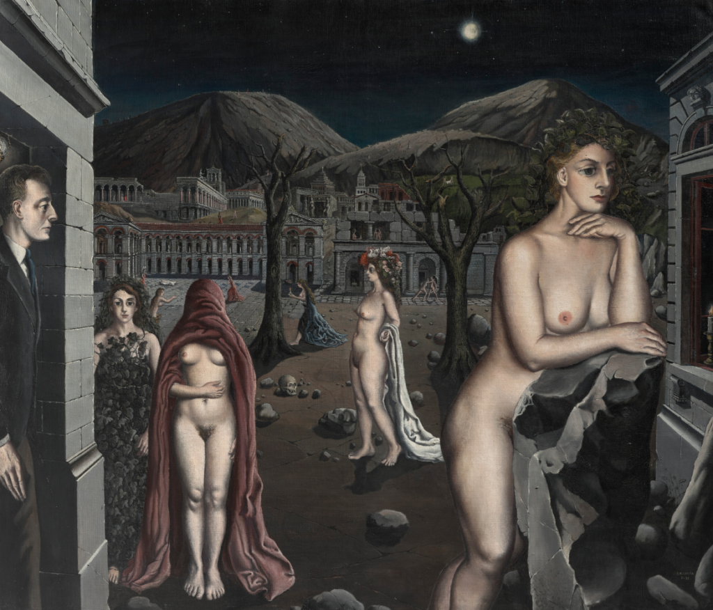 Spettacolo Delvaux all’asta surrealista di Christie’s a Londra e successo per Bacon e gli artisti ultra-contemporanei 