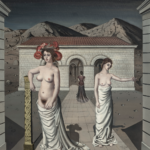 Paul Delvaux, Les belles de nuit. Courtesy Christie's Images Ltd