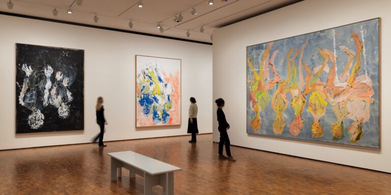 Georg Baselitz, Feet First, installation view at MUNCH, Oslo, 2025. Photo Ove Kvavik ļ MUNCH