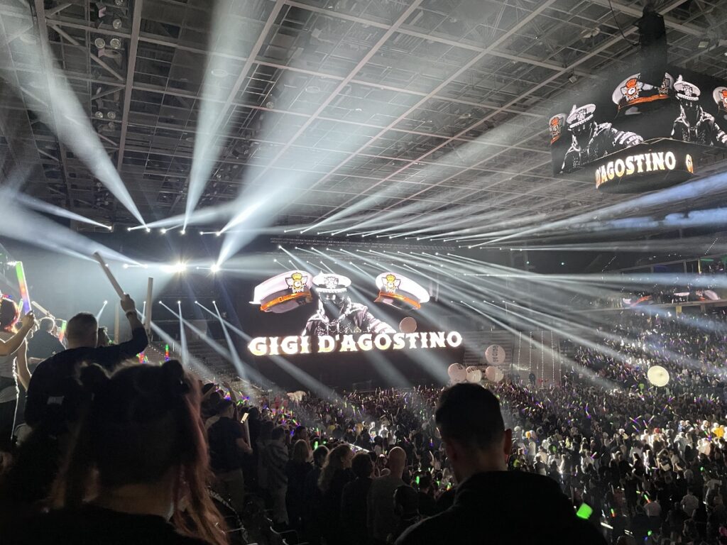 Il concerto all'Inalpi Arena di Torino di Gigi D’Agostino. Photo Claudia Giraud