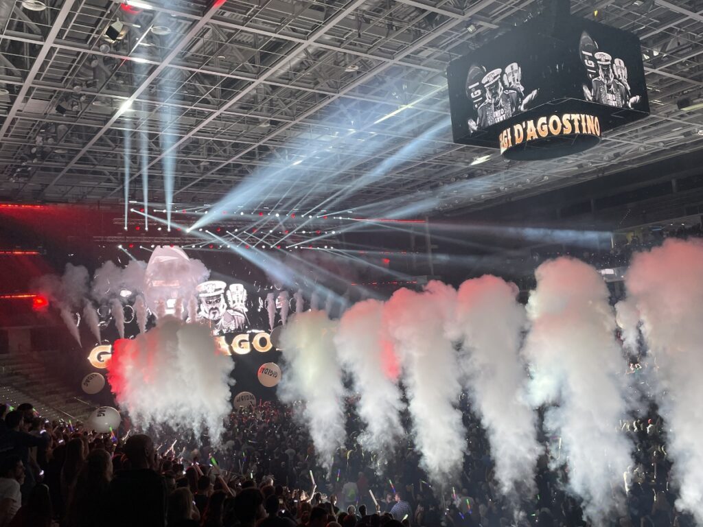 Il concerto all'Inalpi Arena di Torino di Gigi D’Agostino. Photo Claudia Giraud