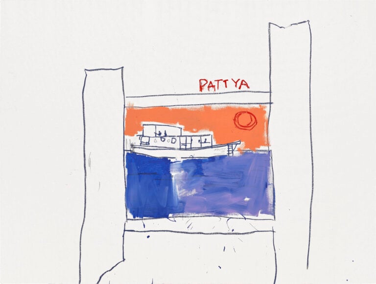 Jean-Michel Basquiat, Pattya. Courtesy Phillips