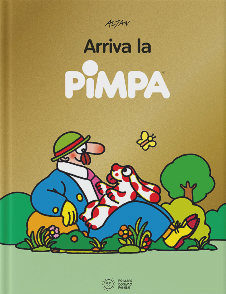 Altan, Arriva la Pimpa (Franco Cosimo Panini, 2025). Copertina