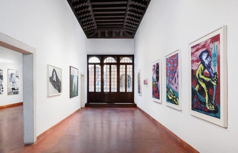 Moonkillers, installation view at Tommaso Calabro Gallery, Venezia, 2025. Photo Silvia Longhi