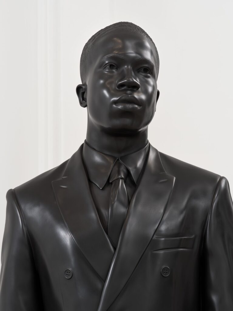 Thomas J Price A Kind of Confidence 2023 Bronze © Thomas J Price. Courtesy the artist and Hauser & Wirth Photo Keith Lubow
