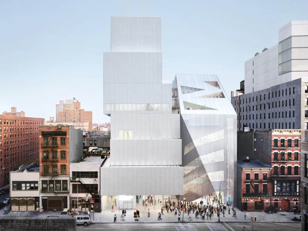 Rendering of New Museum addition. Courtesy OMA