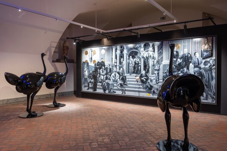 Angelo Accardi, Art Crimes, Pinacoteca Ambrosiana, Milano, 2025. Photo Michele Stanzione