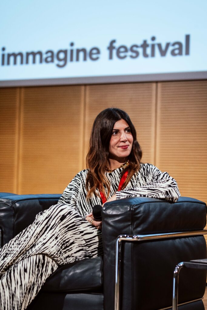 Educa Immagine a Rovereto, Daniela Collu, al talk 