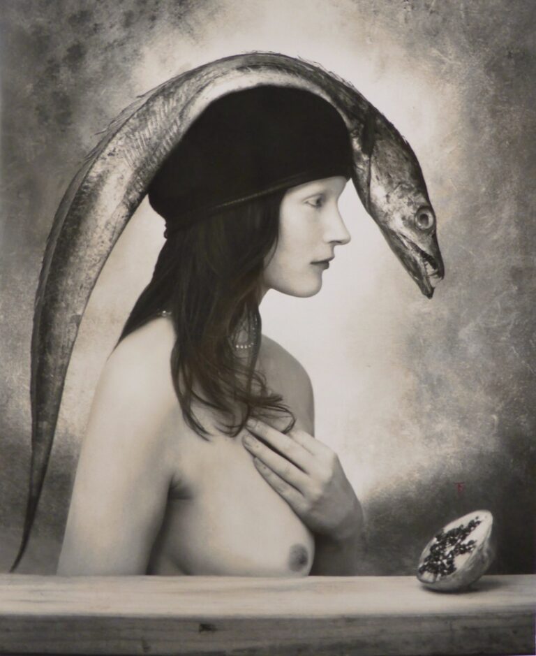 J.P. Witkin, Imperfect Thirst, New Mexico, 2016, Toned gelatin silver print, 50.8 × 40.6 cm. Courtesy CAR gallery