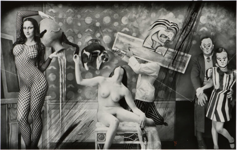 J.P. Witkin, Life is An Invention The Constellation of Balthus, New Mexico, 2008, toned gelatin silver print, 40.6x50.8. Courtesy CAR gallery