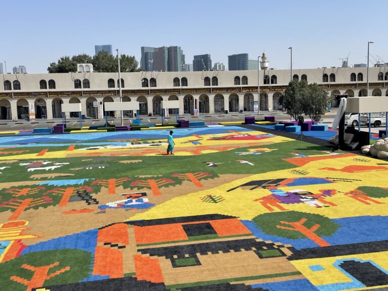 Public Art Abu Dhabi Biennial, photo Claudia Giraud