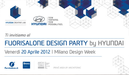 Fuorisalone Design Party by Hyundai