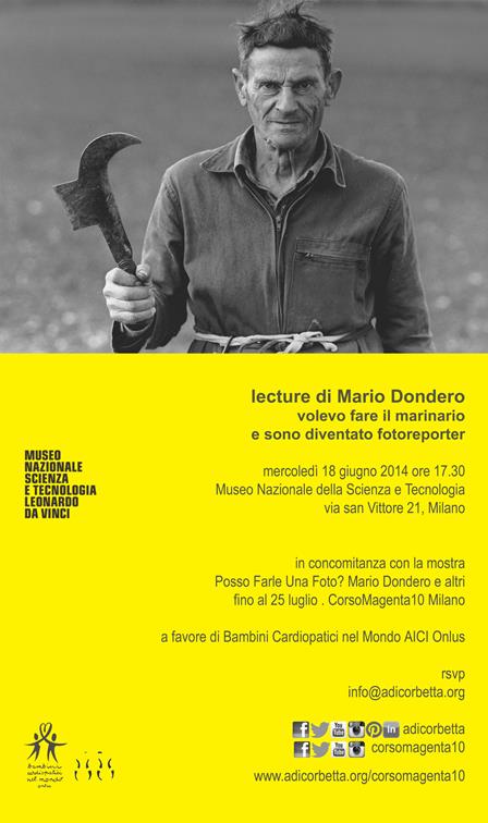 Mario Dondero – Lecture