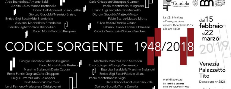 Codice  Sorgente  1948/2018