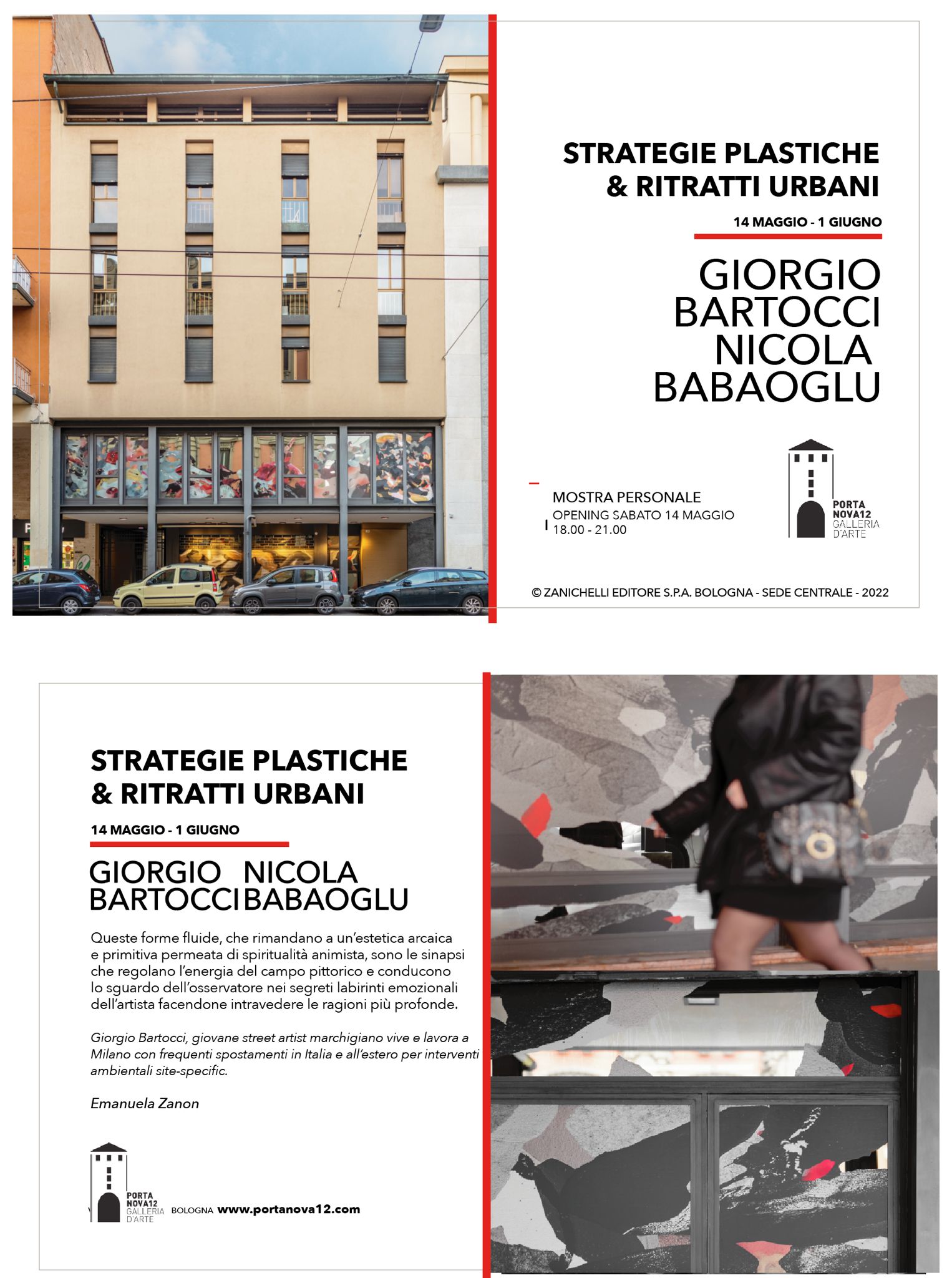 Giorgio Bartocci & Nicola Babaoglu – Strategie plastiche e Ritratti urbani